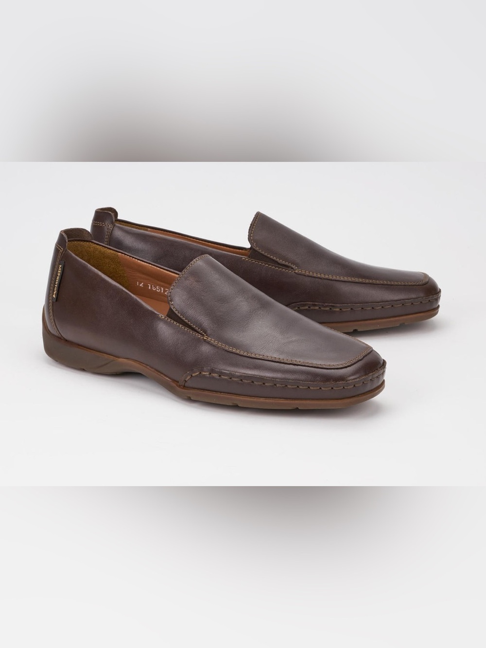 Mephisto Men’s Edlef Dark Brown Smooth Loafers